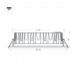 Светильник MS-MIST-BUILT-R105-9W Day4000 (WH, 110 deg, 230V) (Arlight, IP54 Металл, 5 лет), 039061
