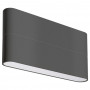 Светильник SP-WALL-FLAT-S170x90-2x6W Day4000 (GR, 120 deg, 230V) (Arlight, IP54 Металл, 3 года), 032413